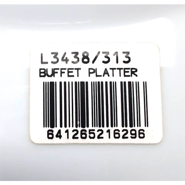 Mikasa Platinum Parchment Round Buffet Platter Chop Plate 12" Scroll New NWT For Sale In San Diego - Image 6 of 8