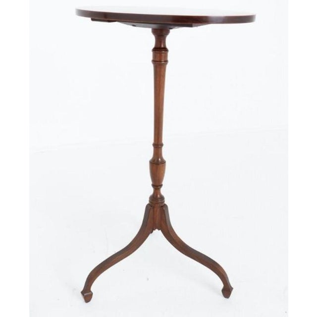Georgian Wine Tables in Mahogany, 1920s, Set of 2 For Sale - Image 3 of 4