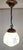 Beige Art Deco Ceiling Lamp with Beige Glass Shade on a Brass Mount, 1930s For Sale - Image 8 of 8
