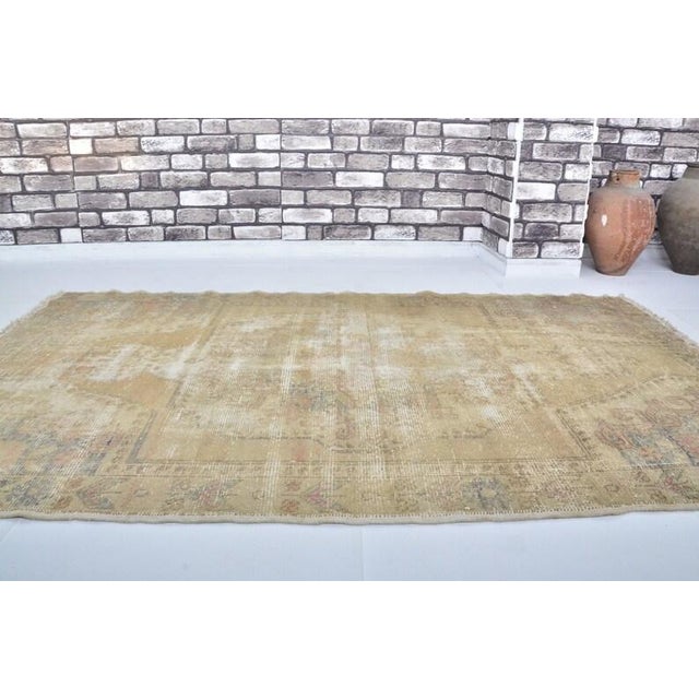 Bohemian Kurdish Area Carpet For Sale - Image 4 of 10