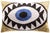 Striking Evil Eye Design: This 16x24-inch throw pillow features a bold and artistic evil eye pattern, perfect for creating...