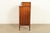 Antique French Regency Louis XVI Burled Walnut Highboy Dresser by Simmons Furniture, Circa 1930s For Sale - Image 12 of 14
