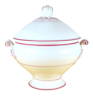 Porcelain Soup Tureen from Ginori
