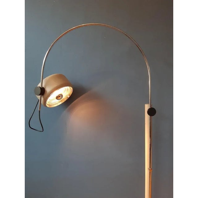 Vintage Mid-Century Floor Lamp / Arc Light from Kaiser Idell / Kaiser Leuchten For Sale - Image 10 of 18