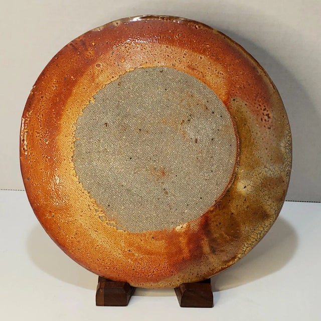 Late 20th Century St. Louis Studio Pottery Tribal Portrait Plate For Sale In Nashville - Image 6 of 7