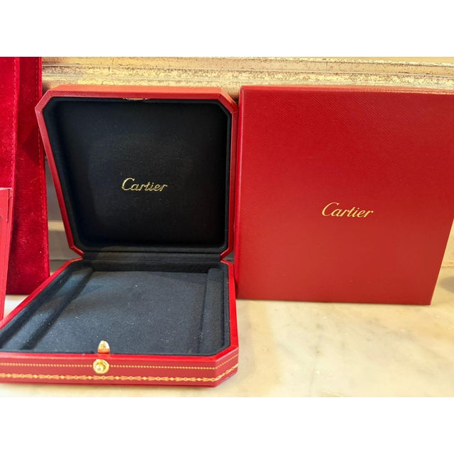 Gold Cartier 18ct Yellow Gold Santos De Cartier Necklace 23g For Sale - Image 8 of 10