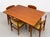 Wood Danish Mid Century Modern Teak Expandable Dining Table, Hidden Leaves, C. 1960’s For Sale - Image 7 of 9
