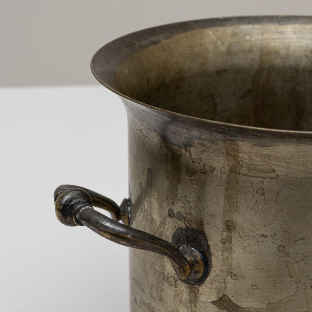 20th Century French Silver Plated Champagne Bucket For Sale - Image 12 of 18