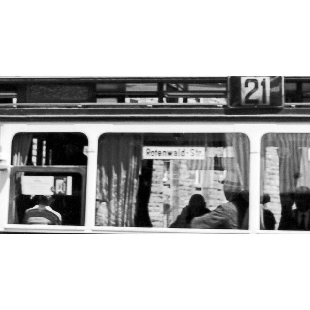 Traditional Tram Line No. 2 at Main Station, Stuttgart Germany, 1935 For Sale - Image 3 of 5