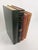 Paper Vintage European Decorative Library Books in Green, Black, Burgundy & Tan, Set of 4 For Sale - Image 7 of 14