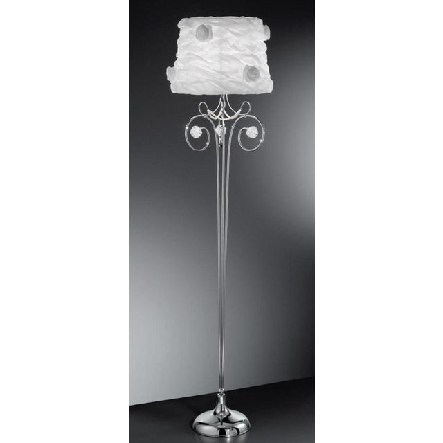 Not Yet Made - Made To Order Victory Rose Chandelier in Chrome and Italian Cut Glass by Aggiolight For Sale - Image 5 of 7