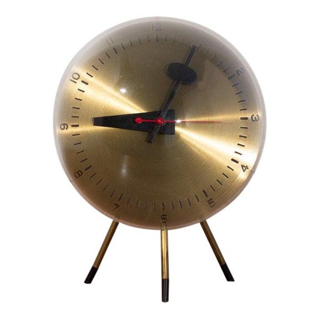 1940s Nelson Tripod Table Clock Chairish