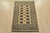 Tribal Bokhara Rug 3’1” X 4’7” Beige Wool Tribal Hand-Knotted Oriental Carpet For Sale - Image 3 of 11
