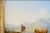 German School Alpine Landscape With Hiker and Livestock, 19th Century For Sale - Image 4 of 14