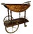 Vintage Italian Marquetry Bar/Tea or Server Cart With Inlaid Wood and Two Drop Leaves, Mid-Century For Sale - Image 17 of 17