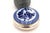 Plain Silver Candy Box with Porcelain Lid For Sale - Image 4 of 5