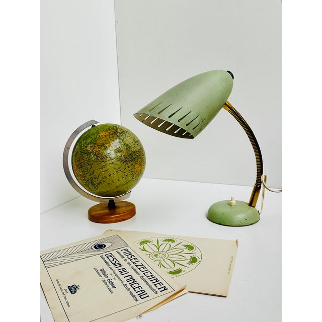 Mid-Century Gooseneck Table Lamp, Germany, 1950s For Sale - Image 12 of 13