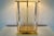 1980’s Hollywood Regency Etched Glass, Brass, & Lucite Table Lamp by Fredrick Ramond For Sale - Image 12 of 12