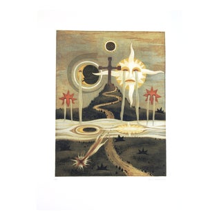Ernst Steiner, Abstract Composition, 1975, Lithograph For Sale