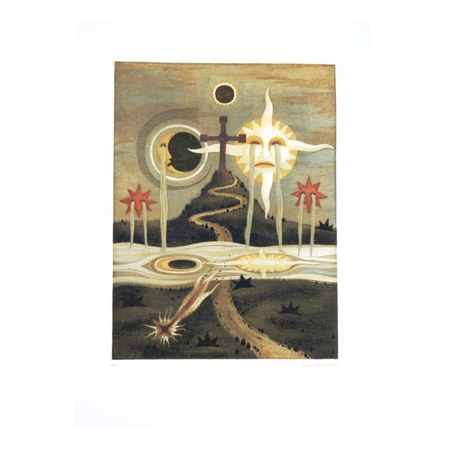 Ernst Steiner, Abstract Composition, 1975, Lithograph For Sale
