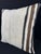 Contemporary Turkish Hemp Pillow Cushion Natural Beige Black Pillow Cushion Cover 24"x24" For Sale - Image 3 of 4