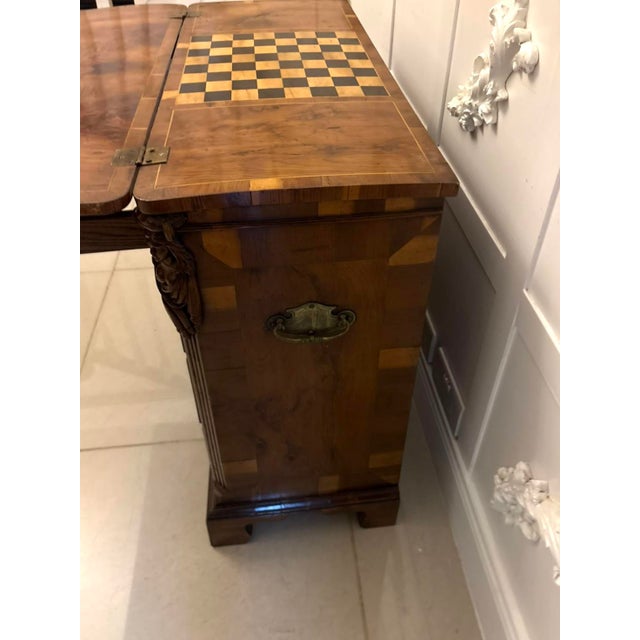 Antique George I Yew Wood and Laburnum Oyster Veneered Bachelors Chest, 1730 For Sale - Image 16 of 18