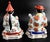 Chinoiserie VTG Pair of Chelsea House Chinoiserie Figures Meissen Style Monkey Parrot For Sale - Image 3 of 11