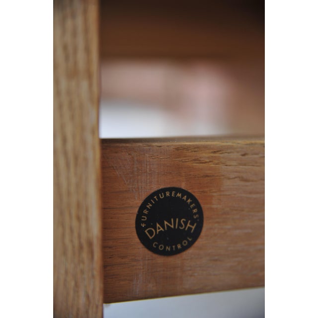 Vintage Danish Oak Sideboard by Ilse & Ove Rix for Uldum Møbelfabrik For Sale - Image 15 of 17