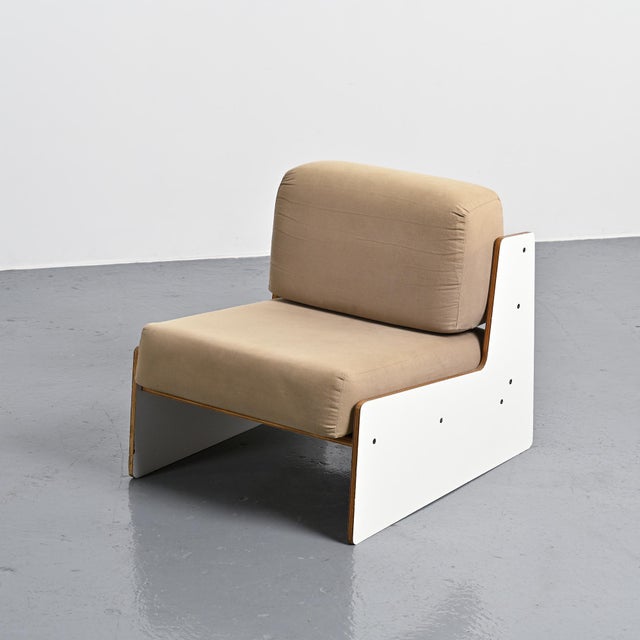 1970s Lounge Chairs attributed to Pierre Guariche for Negroni, 1970s, Set of 2 For Sale - Image 5 of 13