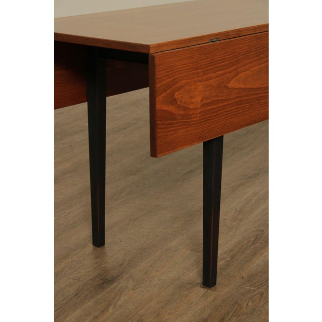Brown Wayne Kramer Custom Crafted Drop Leaf Harvest Dining table For Sale - Image 8 of 18