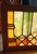Art Nouveau Antique Willet Studio Slag Glass Window Panel in Hand-Crafted Maple Frame – Piece 2 of 2 For Sale - Image 3 of 13