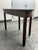 Wood Vintage Traditional Demi Lune Console Table For Sale - Image 7 of 12