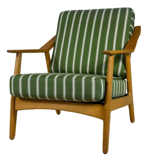 Mid-Century Modern Danish Chair in Teak and Oak Frame from Brockmann-Petersen, 1950s