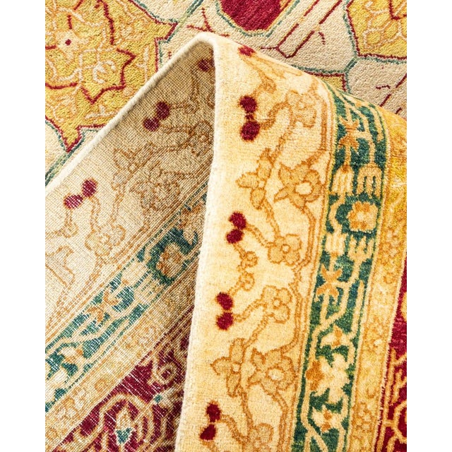 Mogul, One-of-a-Kind Hand-Knotted Area Rug in Ivory, 8' 2" x 10' 7" For Sale In New York - Image 6 of 8