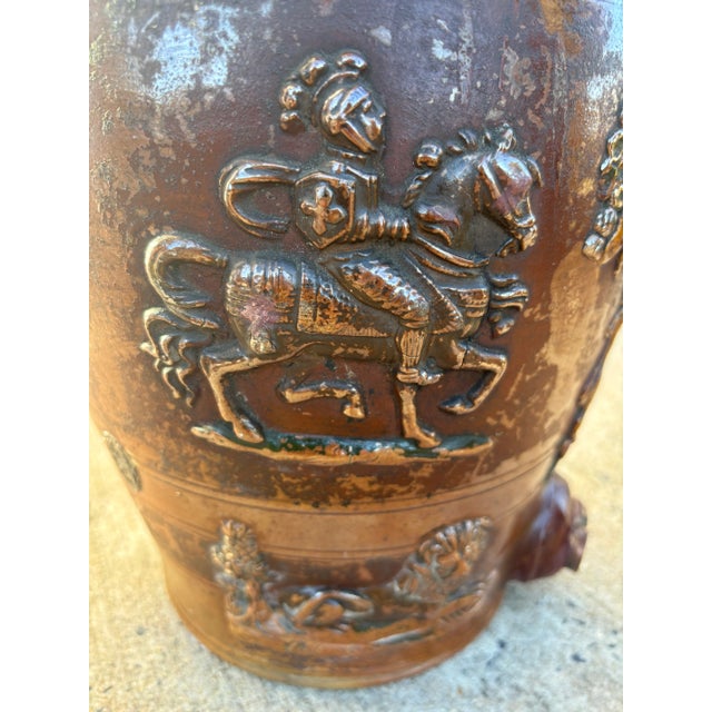 English Stoneware Brandy Dispenser, 19th Century For Sale In Philadelphia - Image 6 of 12