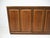 A very well- crafted walnut credenza / server with two doors and four drawers to the left side and to the right side three...