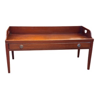19th Century Georgian Mahogany Butler's Tray Table For Sale