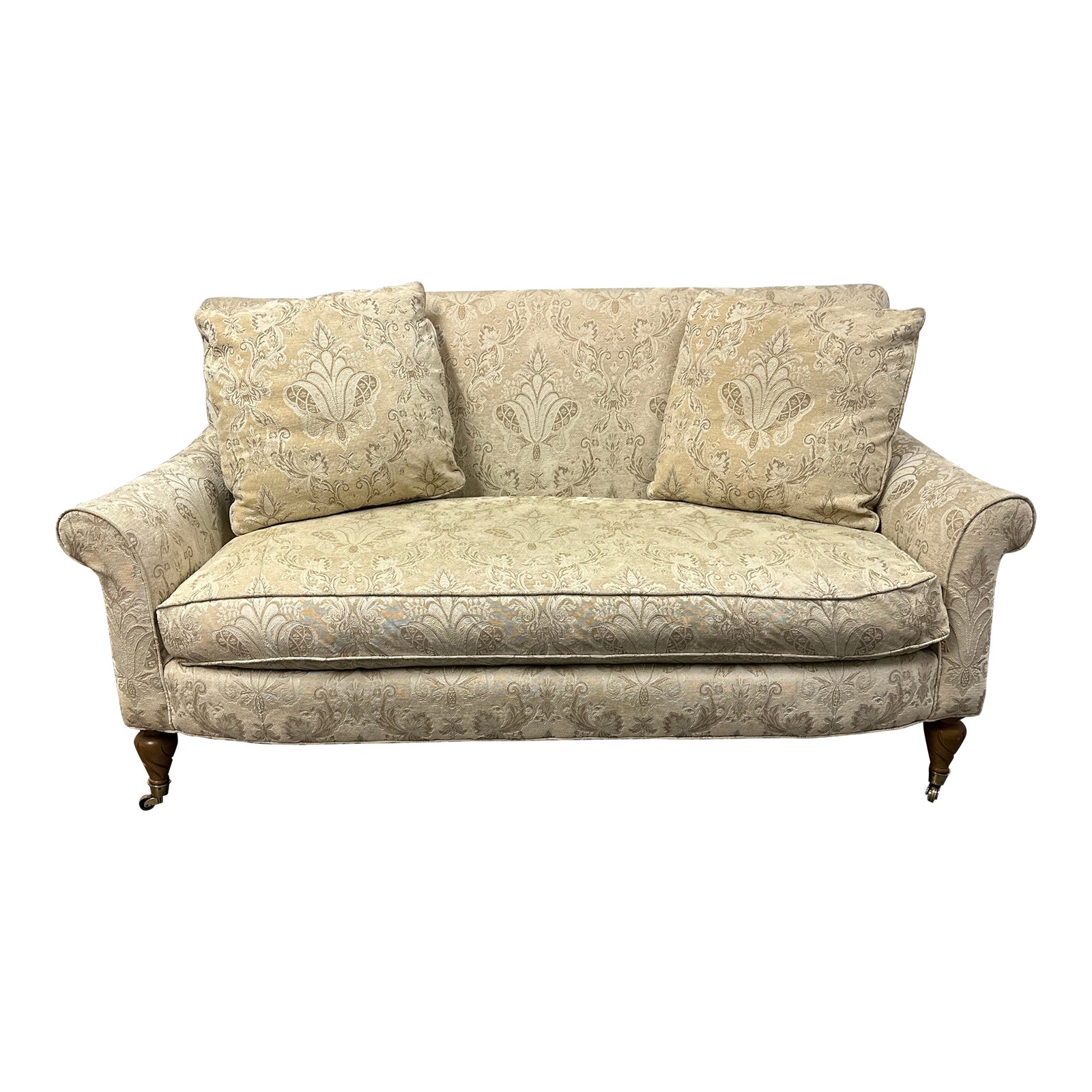 Highland House Vintage Style Custom Loveseat Chairish
