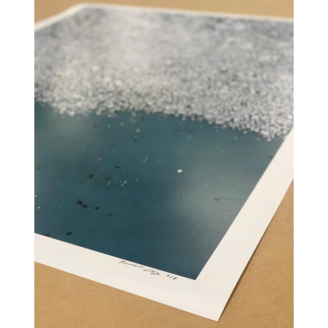 White "Baltic_Ice_Kakumaee_002" Contemporary Limited Edition Fine Art Photograph Print by Bernhard Lang For Sale - Image 8 of 13