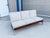 Mid-Century Modern Mid-Century Walnut and Aluminum Three-Seat Sofa, 1960s For Sale - Image 3 of 8