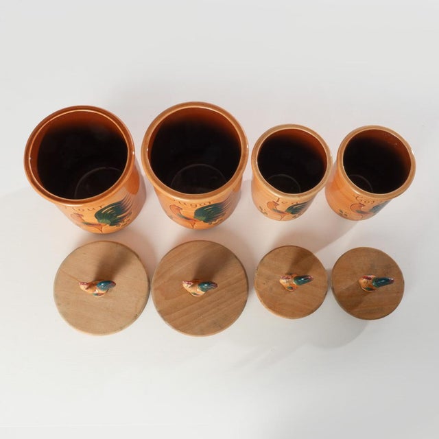 Mid 20th Century Pennsbury Pottery Canister Set For Sale - Image 4 of 13