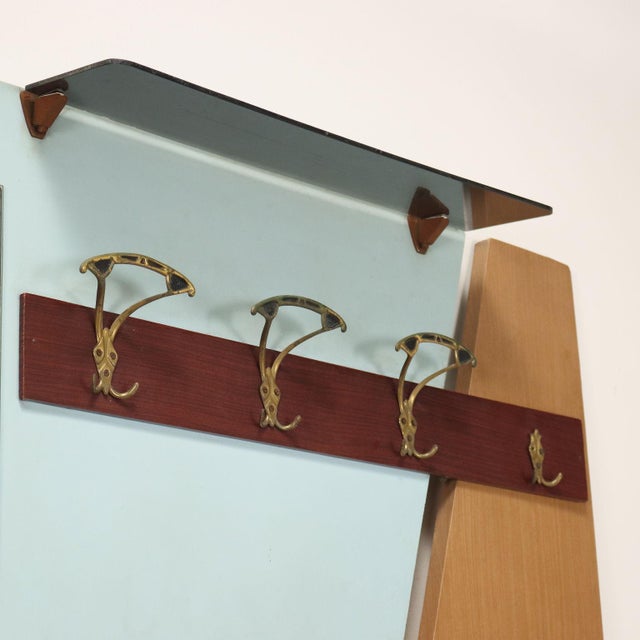 Vintage Wooden Coat Rack, 1960s For Sale - Image 4 of 10
