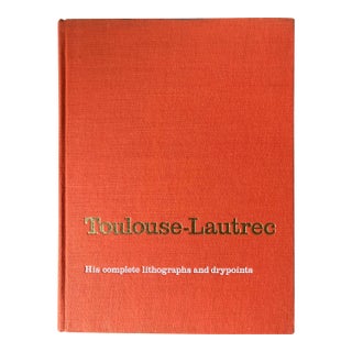"Toulouse-Lautrec-His Complete Lithos & Drypoints"-Abrams Publishing-1965 For Sale
