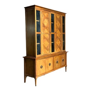 Vintage China Cabinet After American of Martinsville For Sale