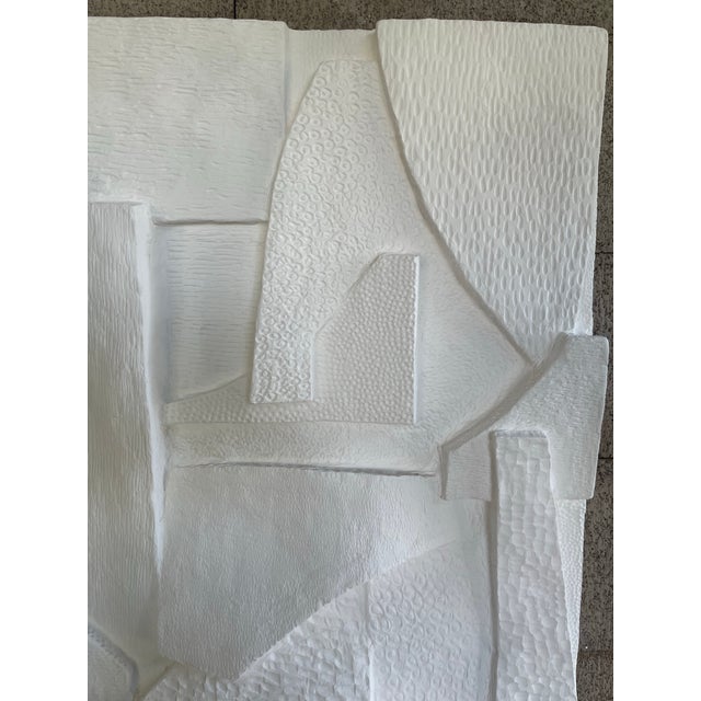 2020s Textured Cubist Relief For Sale - Image 5 of 11