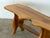 Sculptural Live-Edge Bench in Walnut, 1990s For Sale - Image 3 of 7