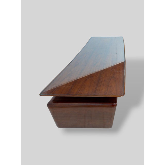 Mid-Century Italian Executive Table Desk by Vittorio Dassi, 1950s For Sale - Image 12 of 18
