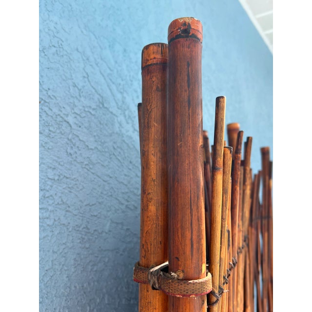 Vintage Bamboo Wall ,Divider For Sale - Image 11 of 12