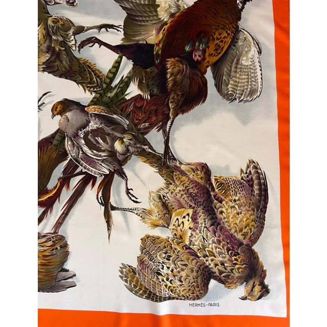 Textile Hermès Silk Scarf “Belle Chasse” 1963 For Sale - Image 7 of 9