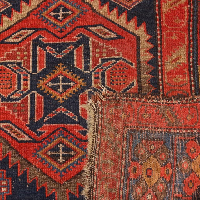 Middle Eastern Sarab Rug in Wool For Sale - Image 12 of 15